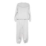 Gray Scuba Pants Set