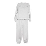 Gray Scuba Pants Set