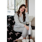 Gray Scuba Pants Set