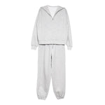 Gray Scuba Pants Set
