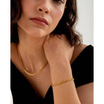 Grecian Link Bracelet | Gold Coated