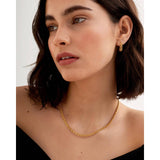 Grecian Link Necklace | Gold Coated