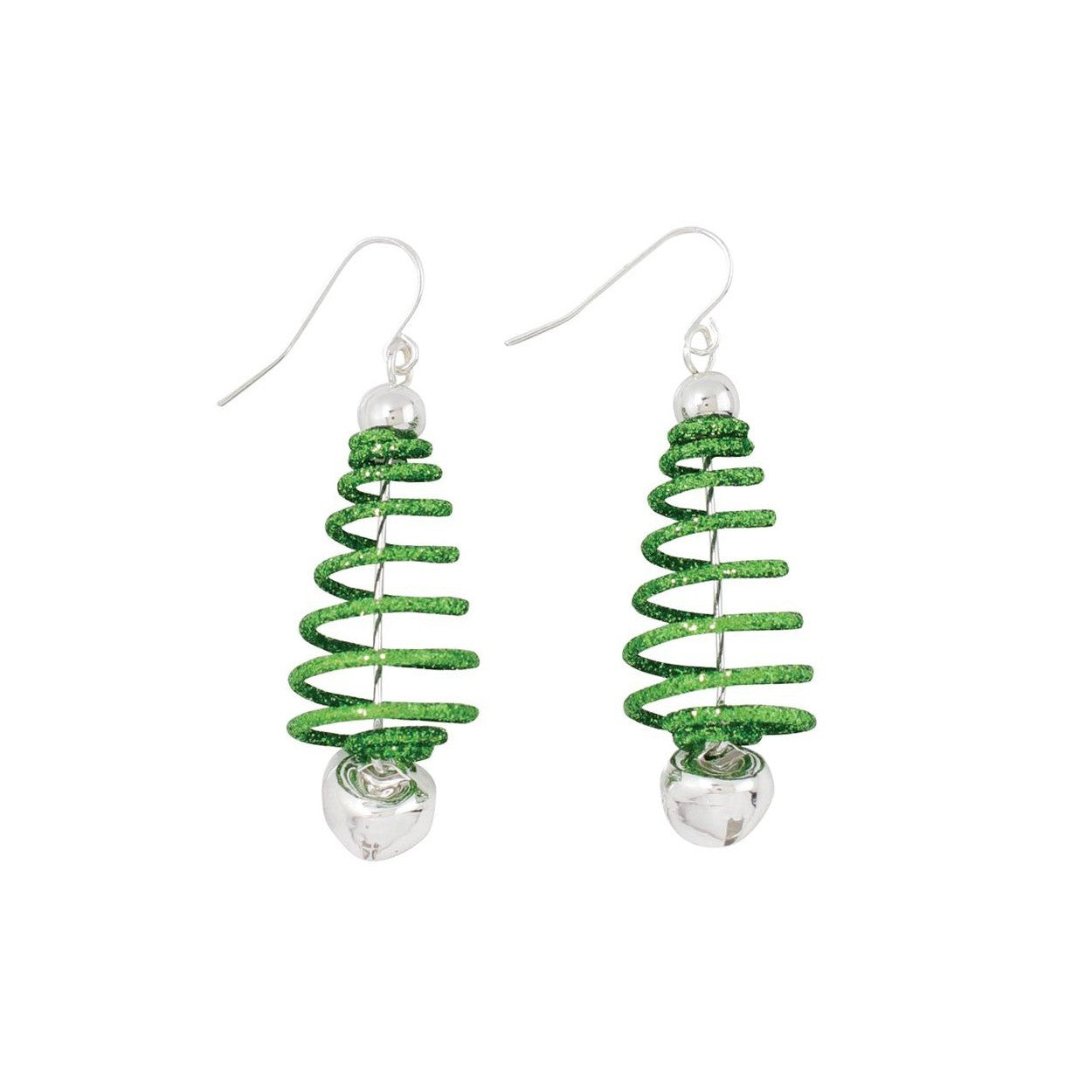 Green Spring Trees Earrings