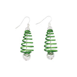 Green Spring Trees Earrings