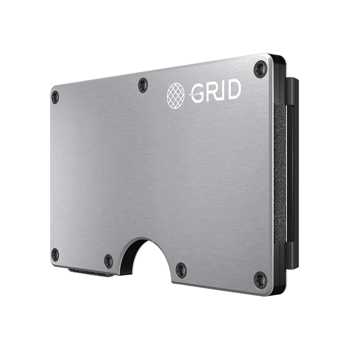 Grid Wallet - Aluminum