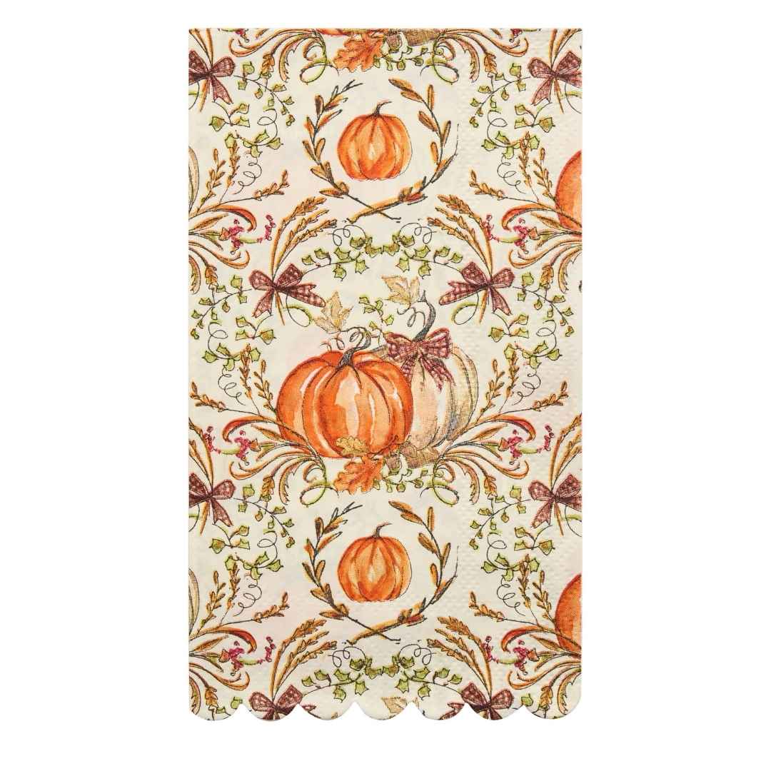 Guest Towel - Turkey & Gourds