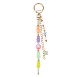 Gummy Bear Beaded Strand Keychain