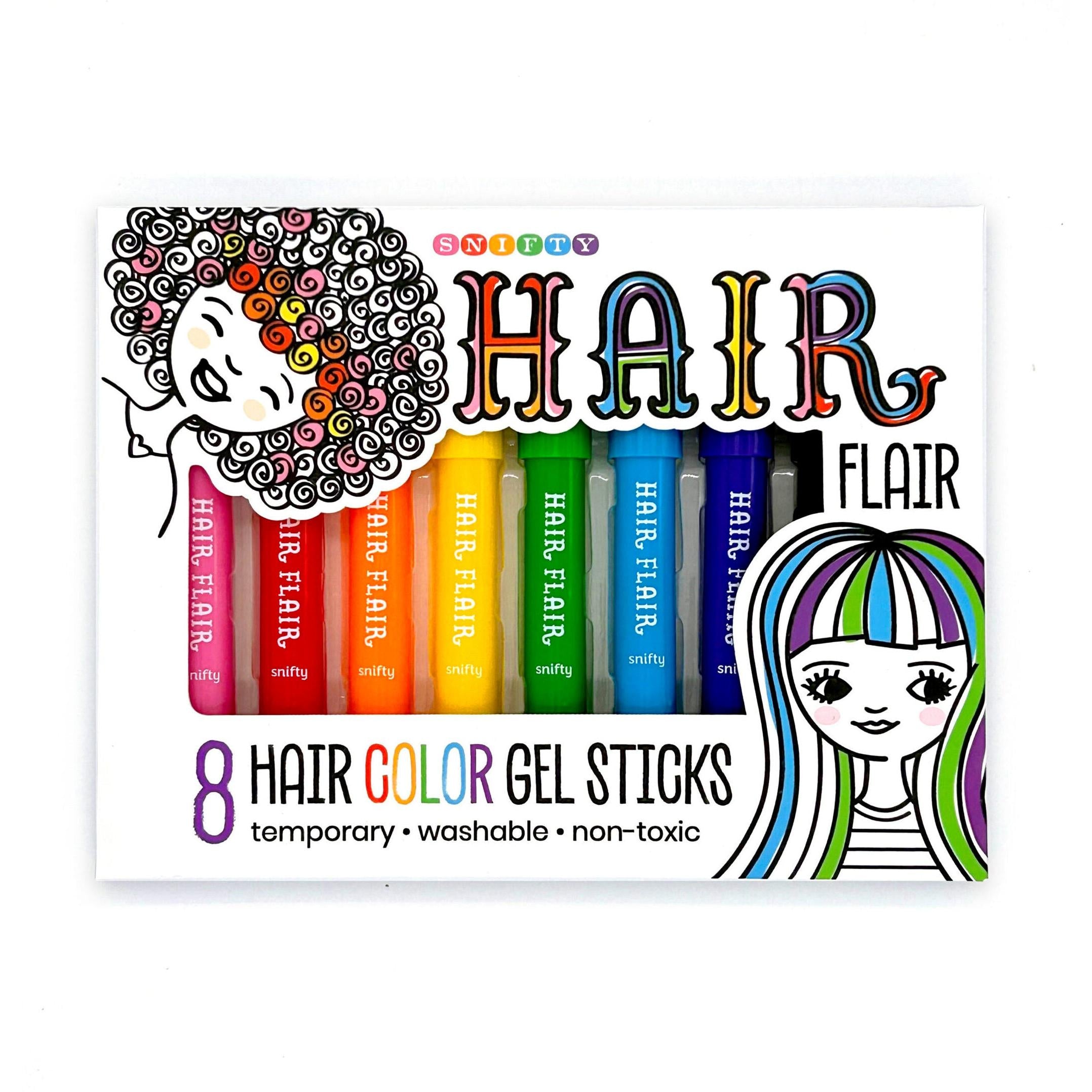Hair Flair Metallic Set