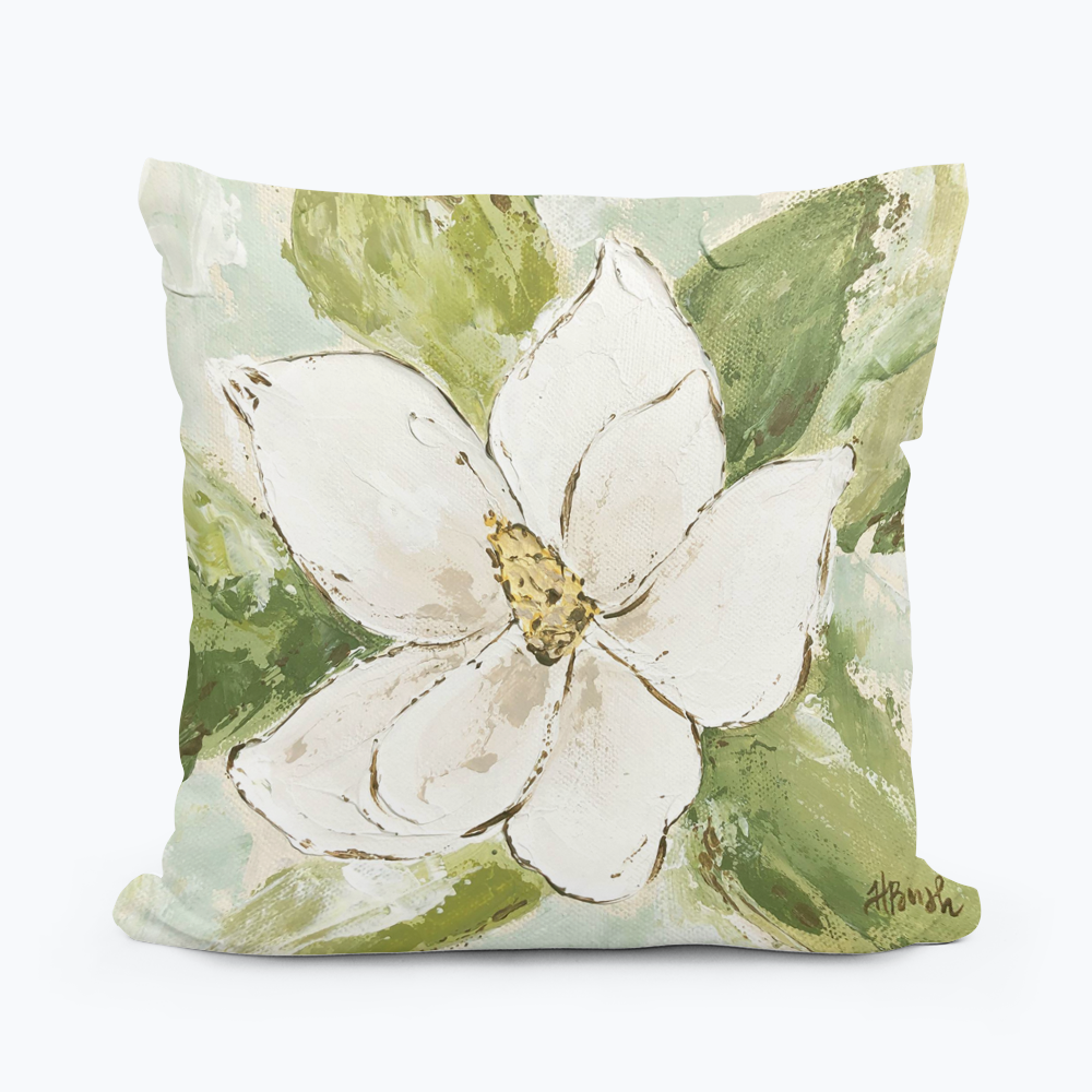 Haley Magnolia 2 Pillow - 18x18