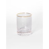 Hammered Clear Cocktail Glass