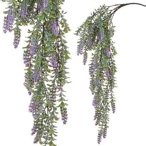 Hanging Lavender Vine Branch