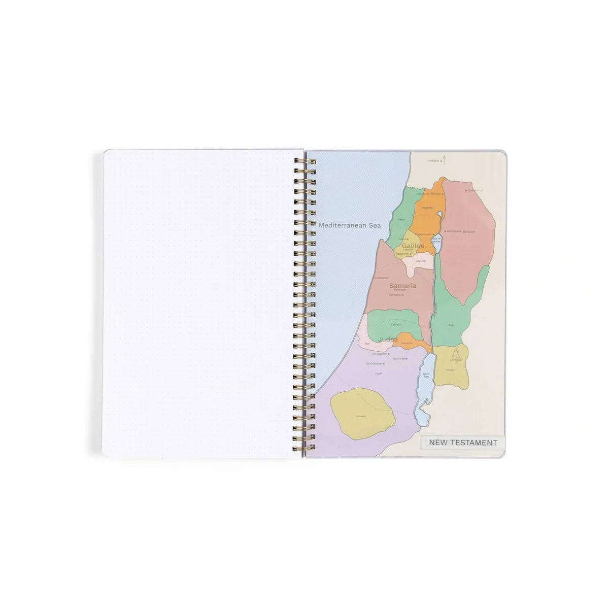 Happy Daisy Notebook with Maps