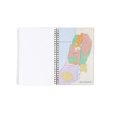 Happy Daisy Notebook with Maps
