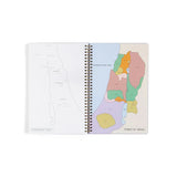 Happy Daisy Notebook with Maps