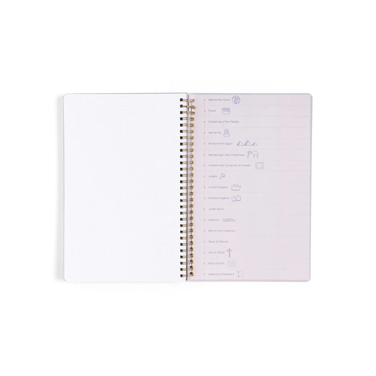 Happy Daisy Notebook with Maps