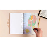 Happy Daisy Notebook with Maps