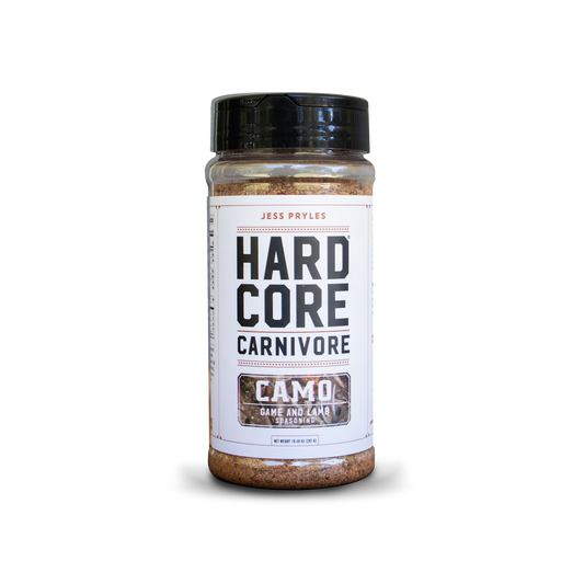 Hardcore Carnivore Camo Wild Game Seasoning- 10.5 oz