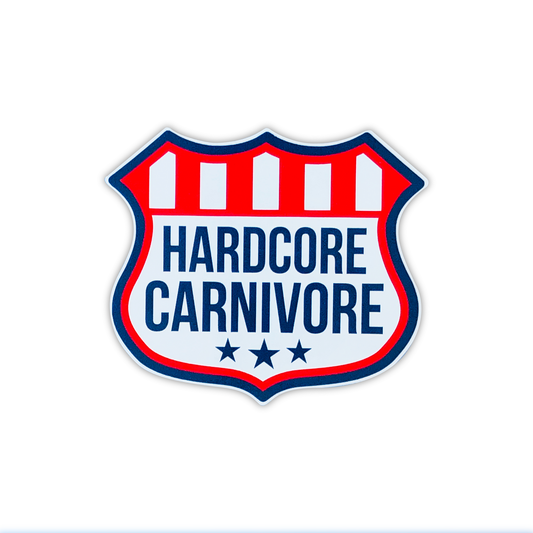 Hardcore Carnivore Decal