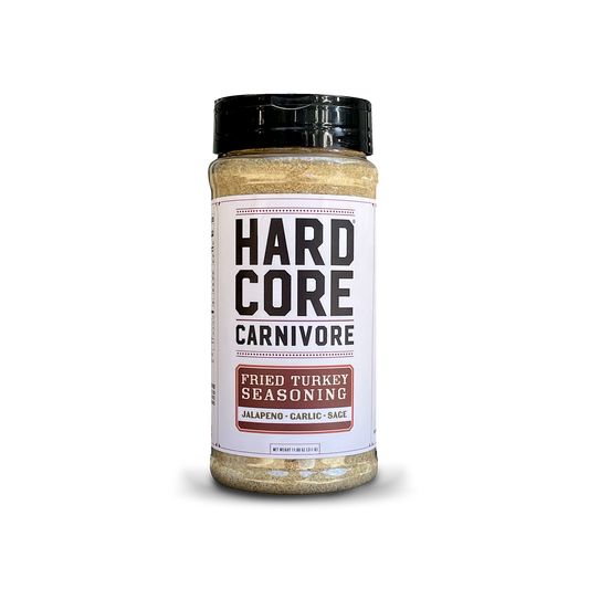 Hardcore Carnivore Fried Turkey Seasoning- 11oz