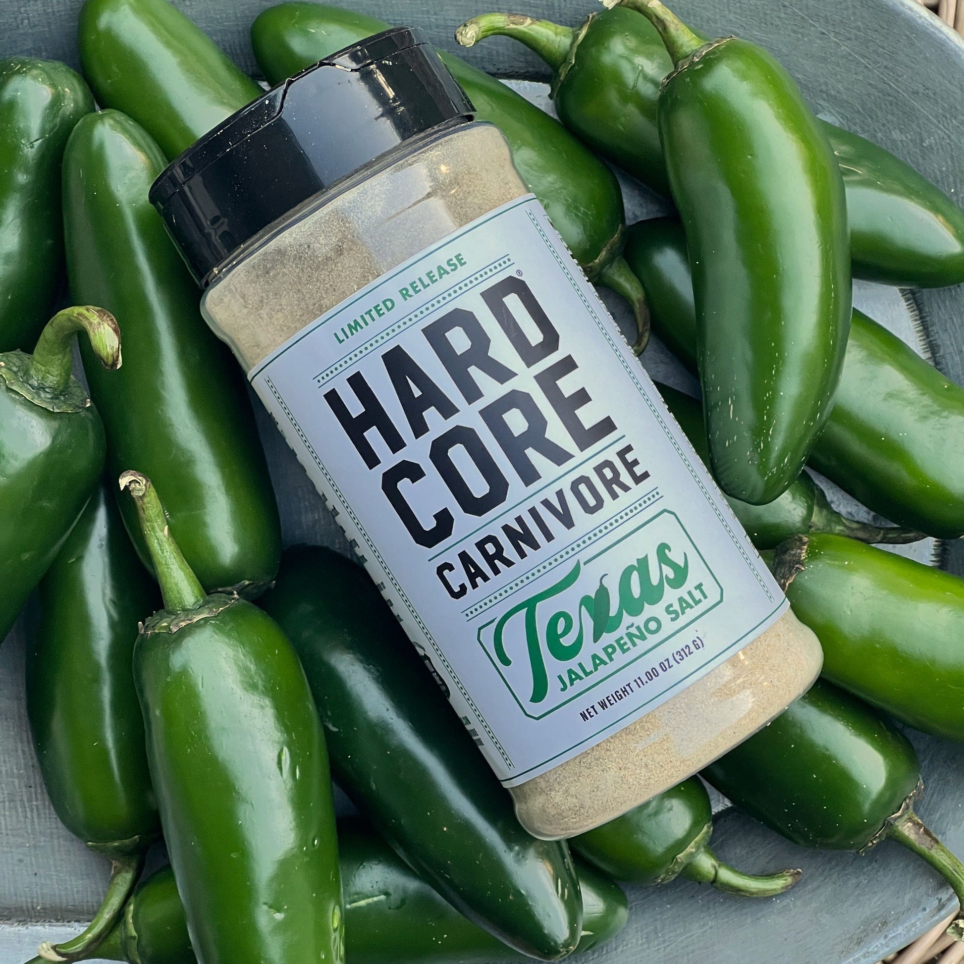 Hardcore Carnivore Texas Jalapeno Salt Seasoning - 11oz.