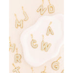 Heather Initial Bag Charm