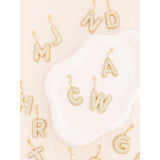 Heather Initial Bag Charm