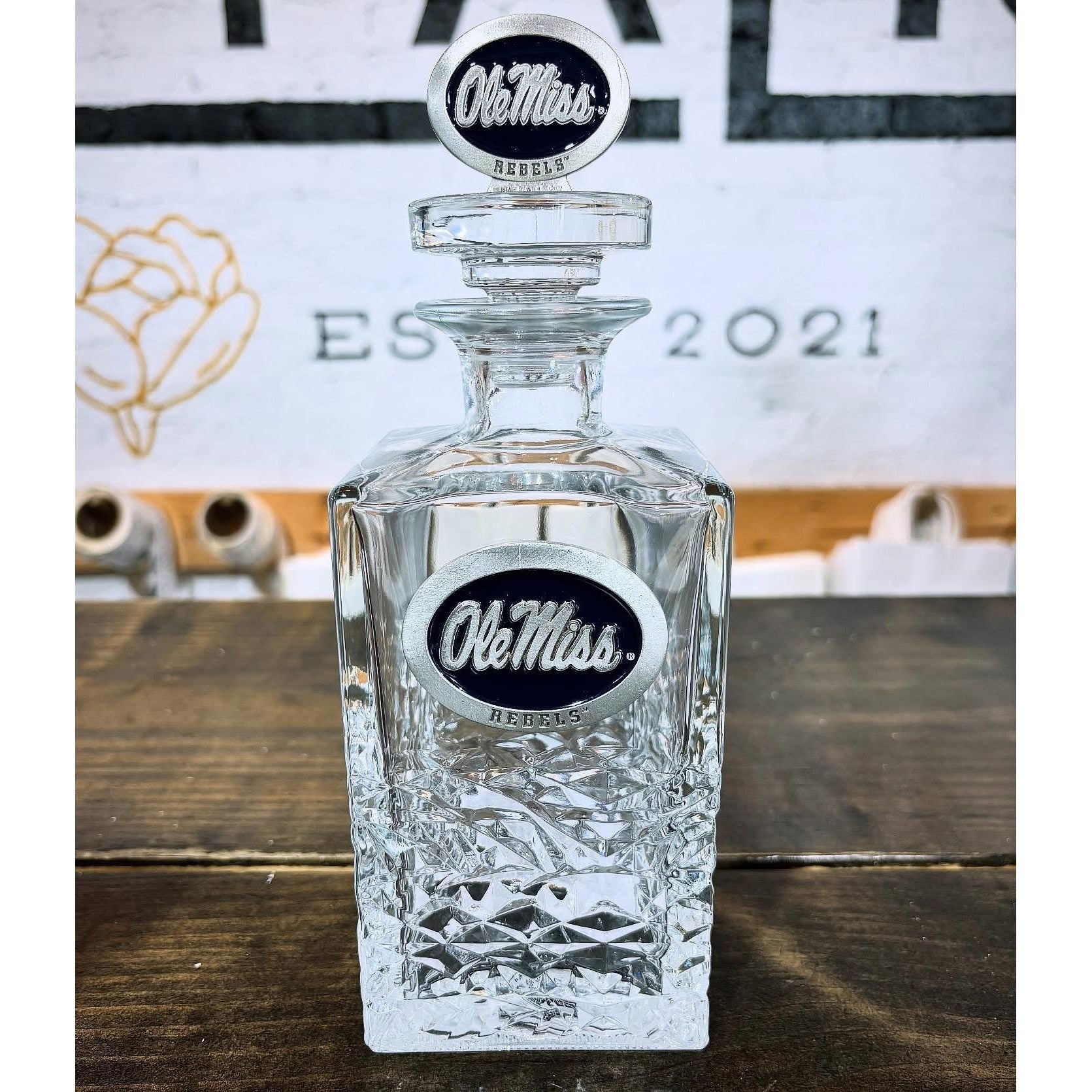 Heritage Pewter 3D Decanter