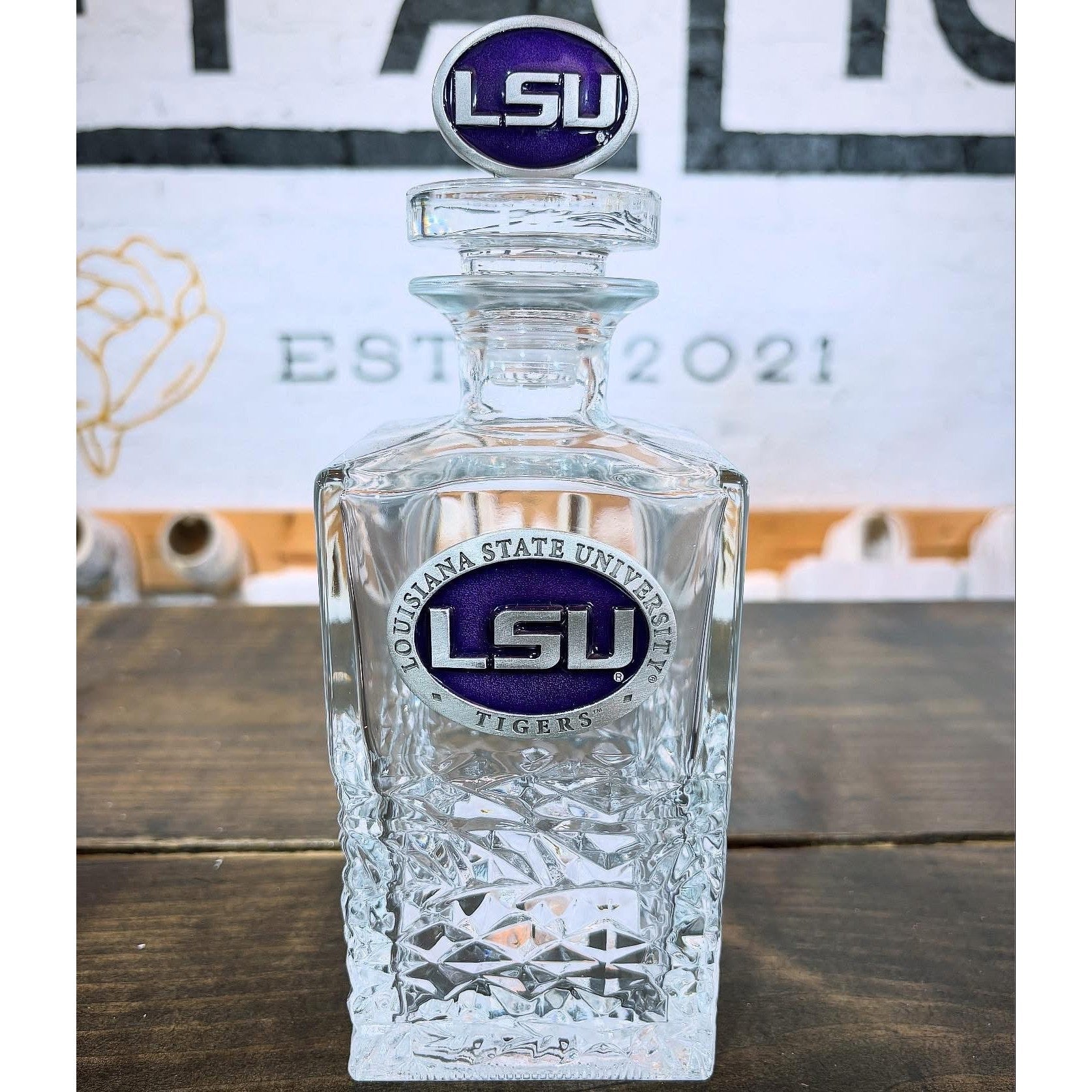 Heritage Pewter 3D Decanter