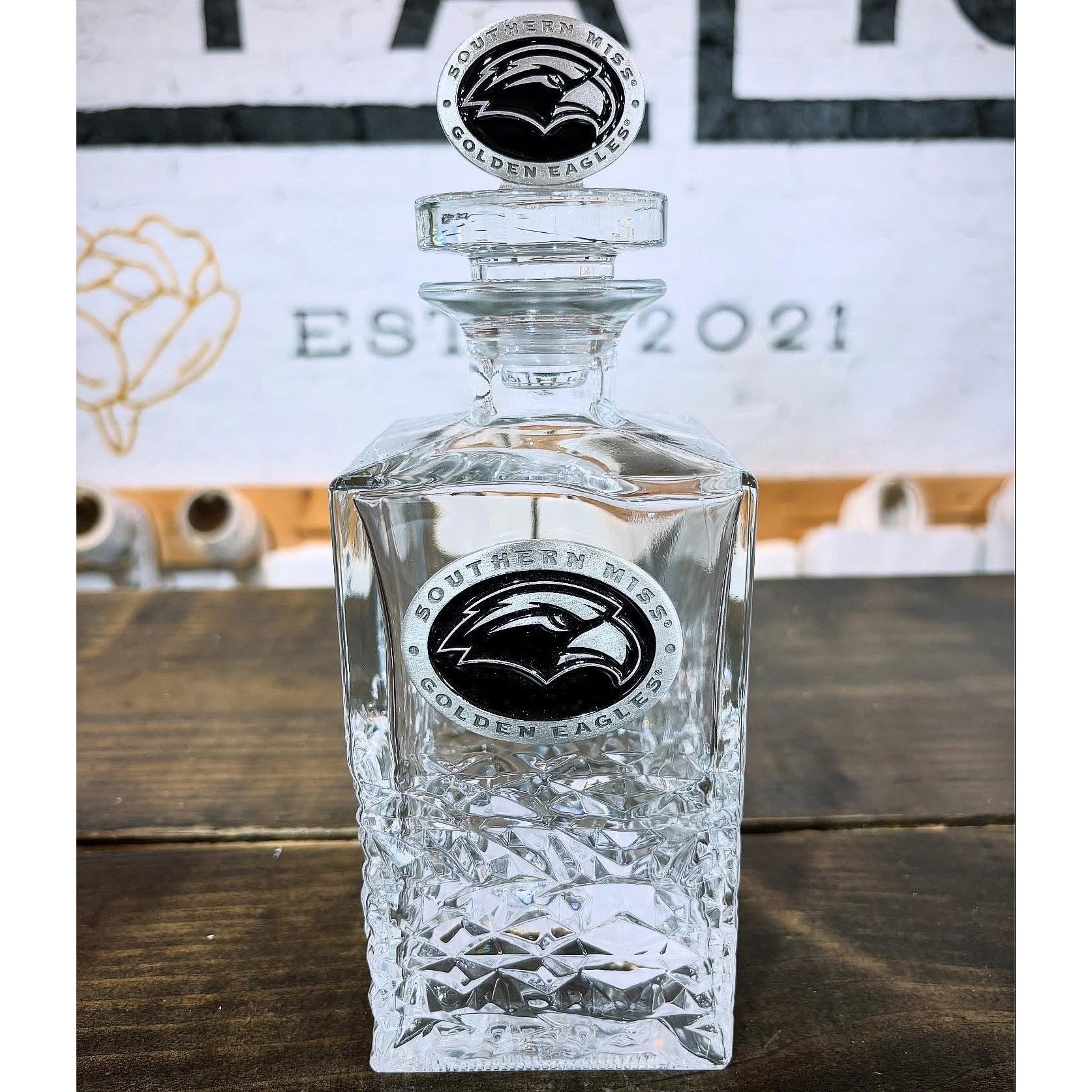 Heritage Pewter 3D Decanter