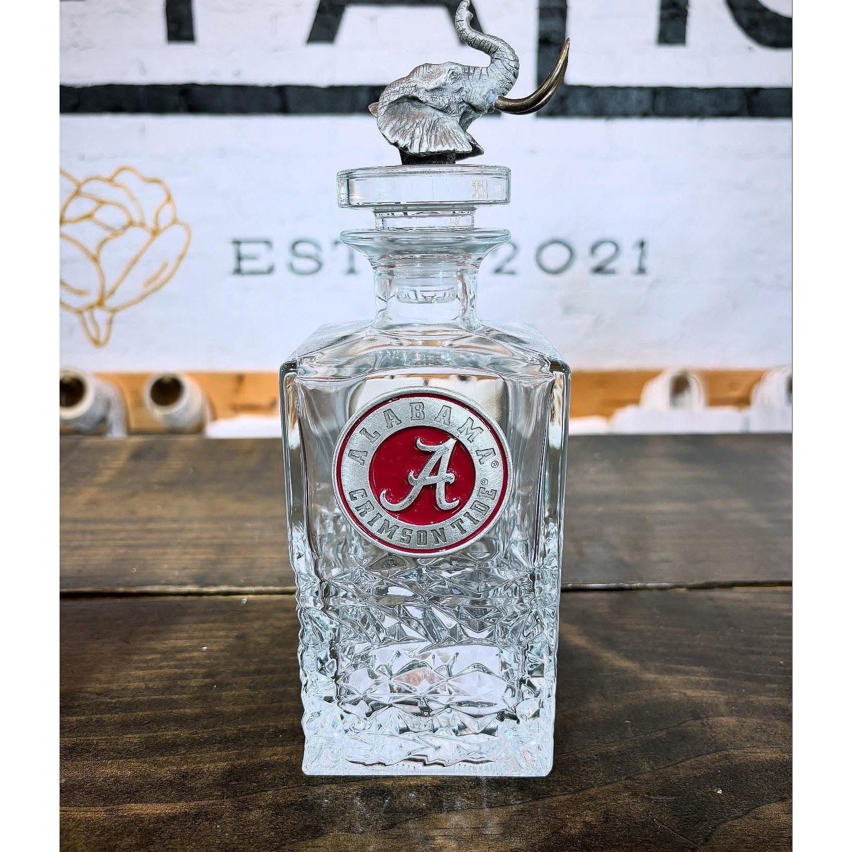 Heritage Pewter 3D Decanter