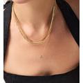 Herringbone Chain Necklace - Ina
