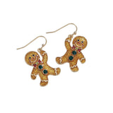 Holiday Gingerbread Man Earrings