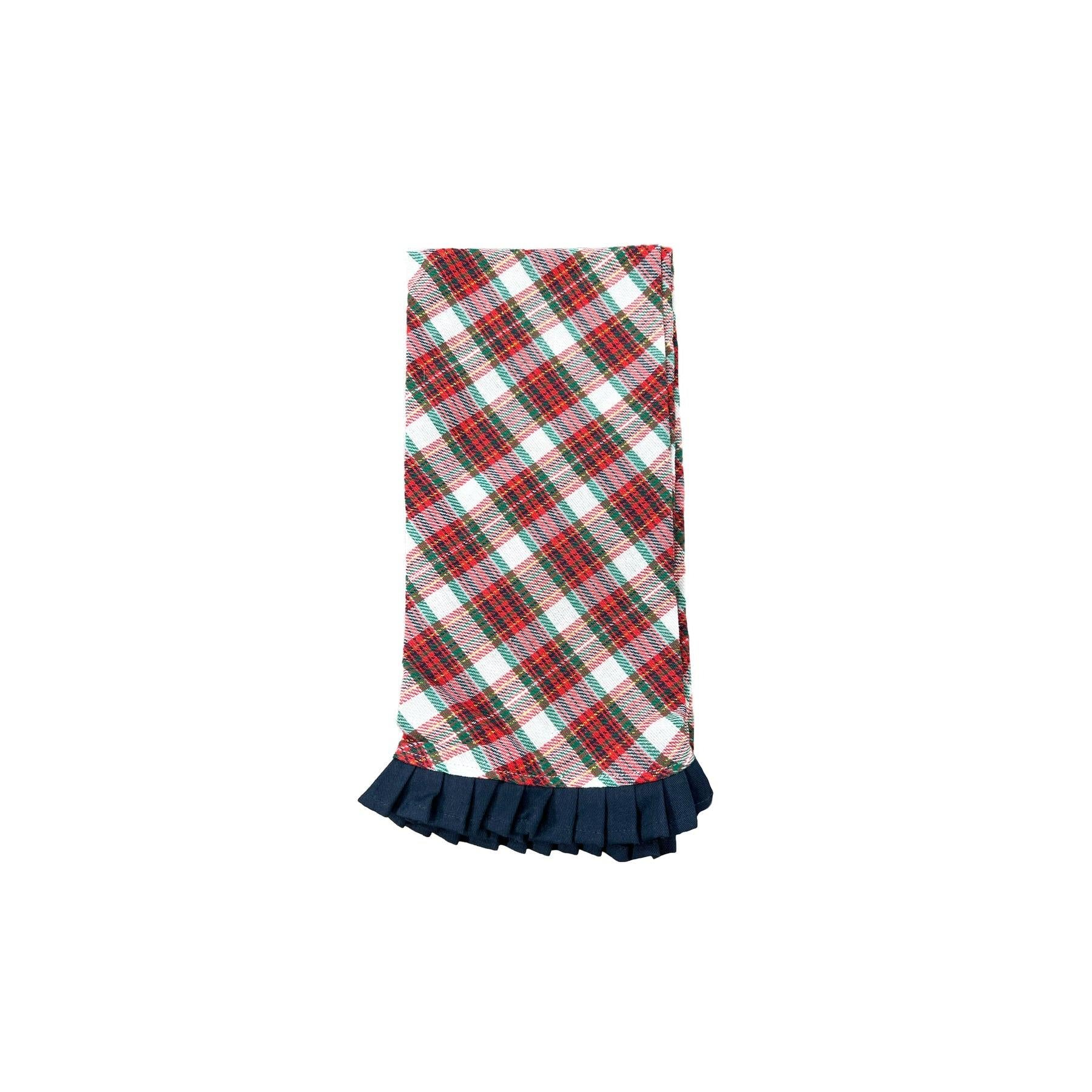Holiday Plaid Tea Towel