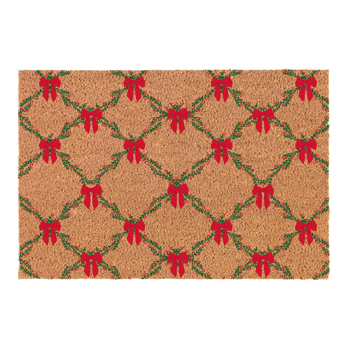 Holiday Trellis Door Mat