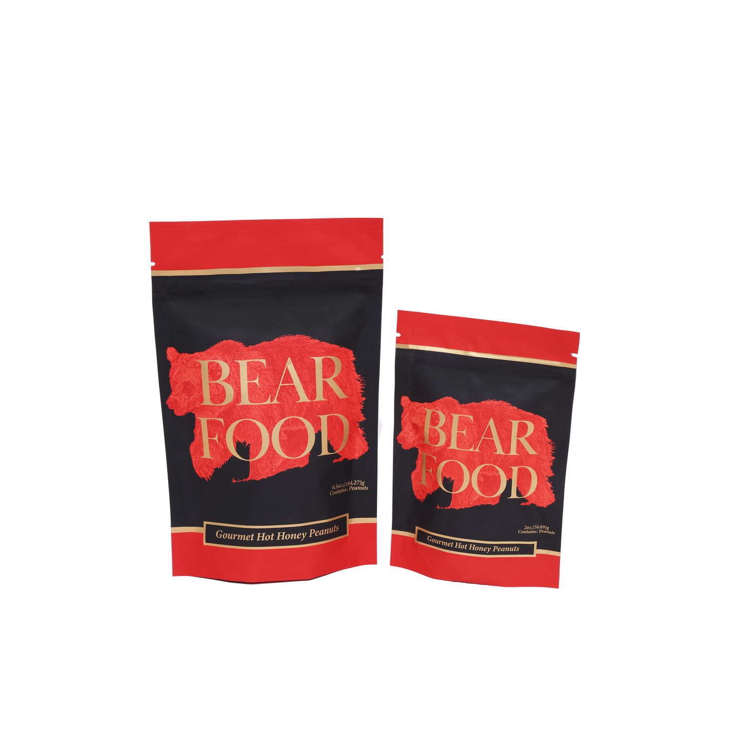 Hot Honey Peanuts - Bear Food