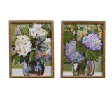 Hydrangea Vase Framed Wall Art