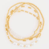 Beautifully Beaded Bracelet Stack