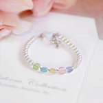 Infant Multi Pastel & Pearls Bracelet