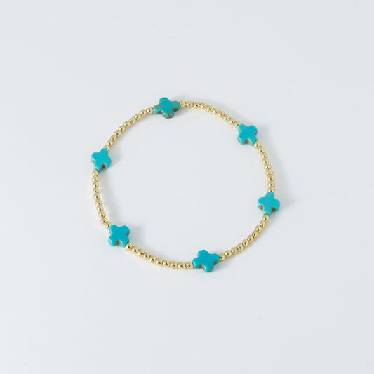 Island Girl Prayer Bracelet Turquoise