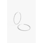 Jay Hoops 2" - Silver