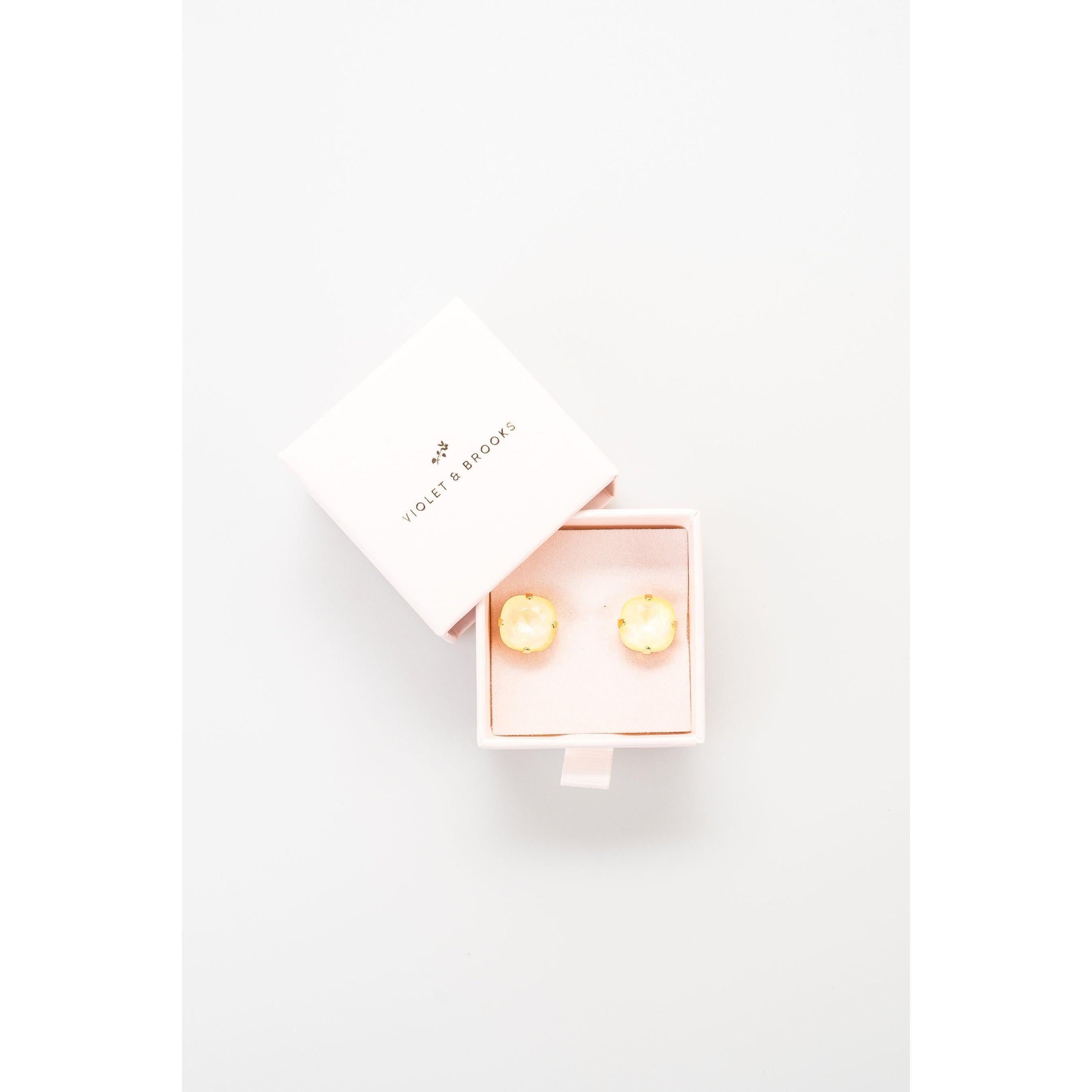 Jayne Boxed Crystal Post