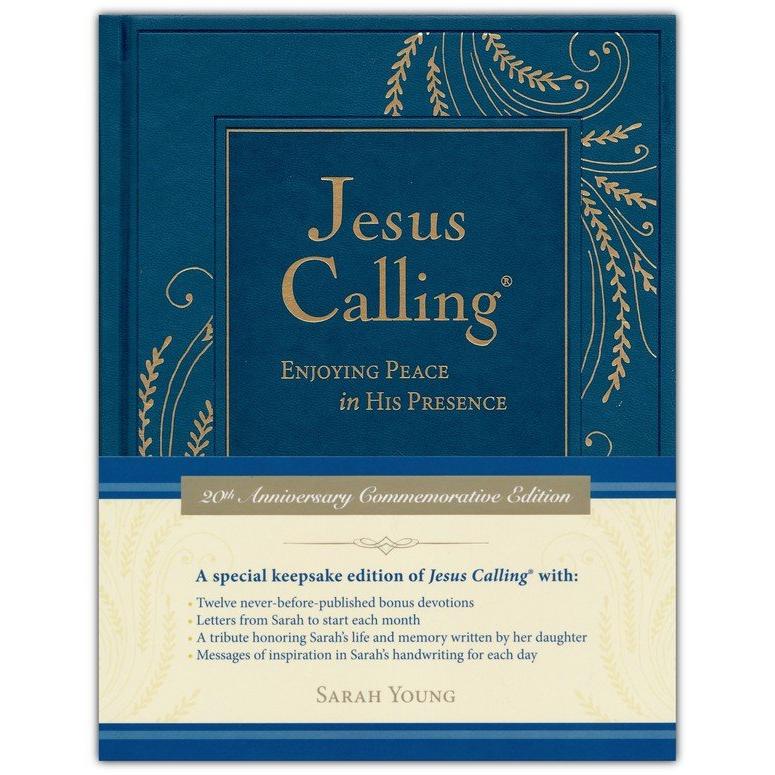 Jesus Calling: Enjoying Peace in His Presence Commemorative Edition