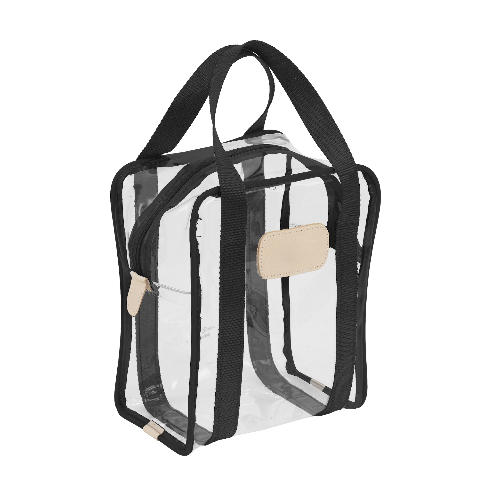 Jon Hart Clear Shag Bag Black