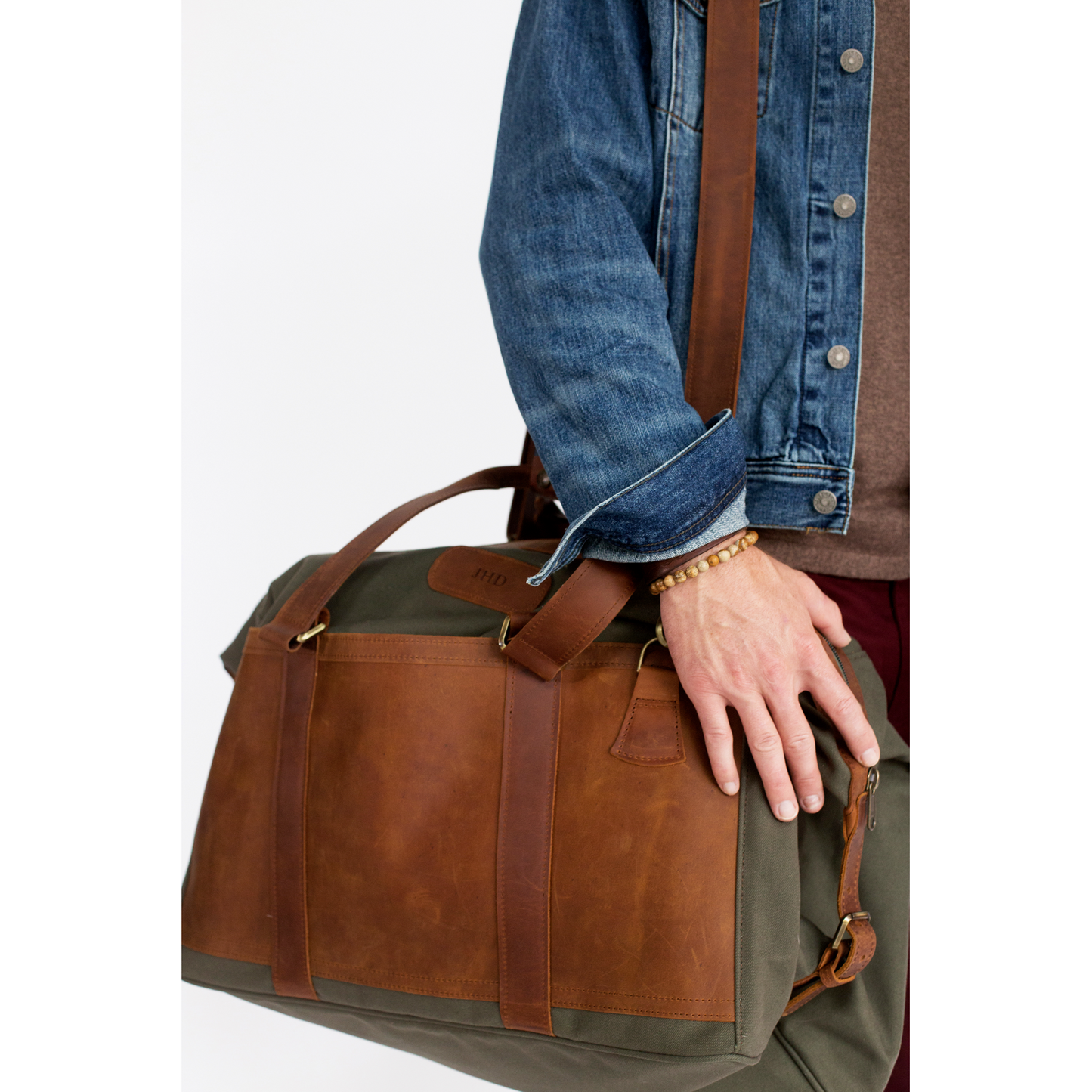 Jon Hart JH Duffel Khaki