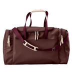 Jon Hart Large Square Duffel Burgundy