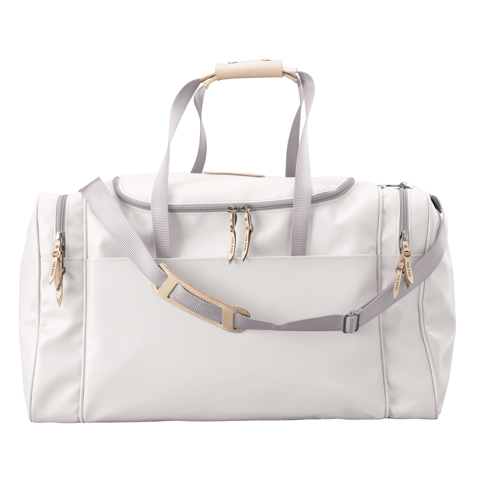 Jon Hart Large Square Duffel White