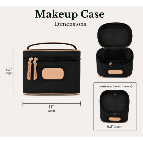 Jon Hart Makeup Case Teal