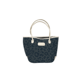 Jon Hart Medium Holiday Tote Dark Leopard