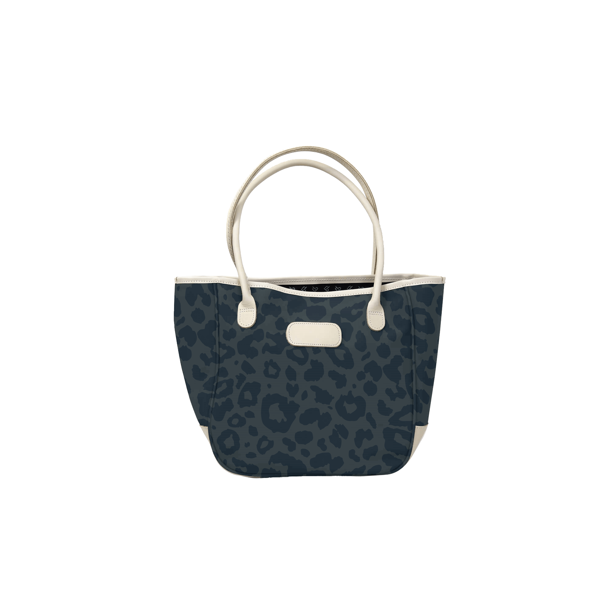 Jon Hart Medium Holiday Tote Dark Leopard