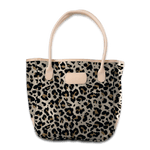 Jon Hart Medium Holiday Tote Leopard